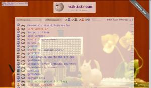 Wikistream показує потік подій у Вікіпедії в реальному часі